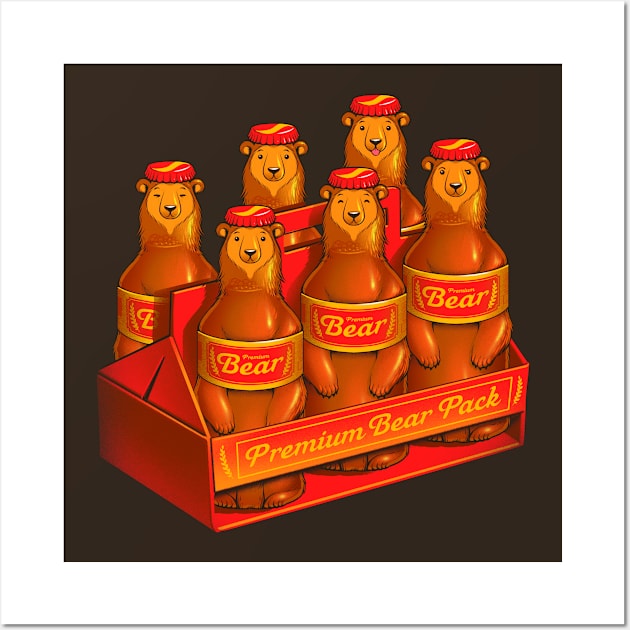 Pack of Bears Wall Art by Tobe_Fonseca